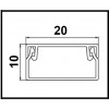 Каб.канал 20х10мм