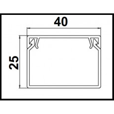 Каб.канал 40*25мм IEK