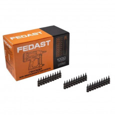 Гвозди 2.7*16 мм кованые с ребрами жесткости Bullet Point (1000 шт/уп) FEDAST
