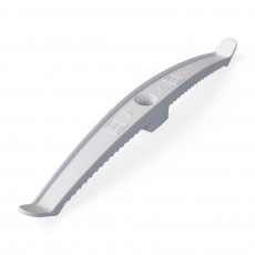 Держатель кабеля двухсторонний для прямого монтажа белый