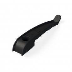 Держатель кабеля односторонний для прямого монтажа черный