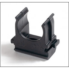 Крепеж-клипса для труб д16 (черная)