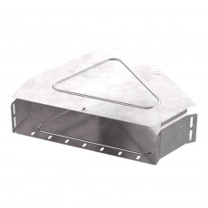 Угол горизонтальный 45 градусов с крышкой Стандарт 500х50 Промрукав