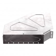 Угол горизонтальный 90 градусов с крышкой Стандарт 500х80 Промрукав