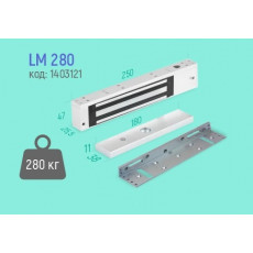 Электромагнитный замок LM 180 с уголком